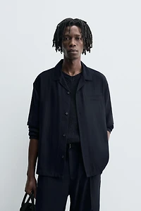 RELAXED FIT FLOWY SHIRT