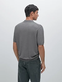 Polo en maille de coton