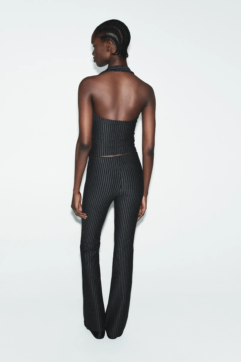 PANTALON FLARE INTERLOCK