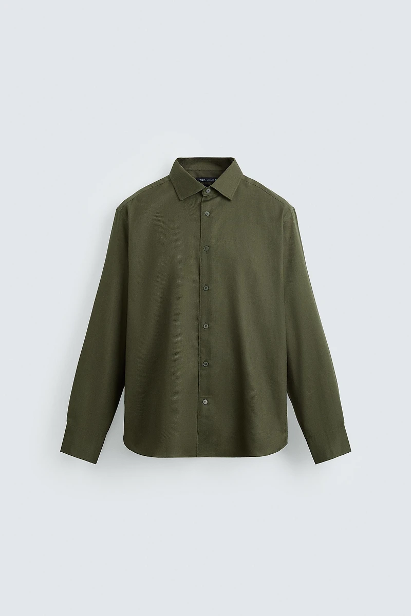 EASY CARE TEXTURED SHIRT