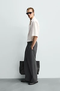 TEXTURED STRIPED POLO SHIRT