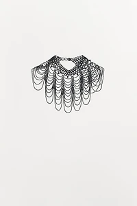 LIMITED EDITION BEADED CAPE NECKLACE