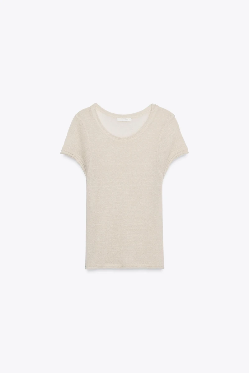 WOOL SHORT SLEEVE T-SHIRT