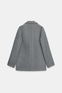 SOFT ONE-BUTTON BLAZER