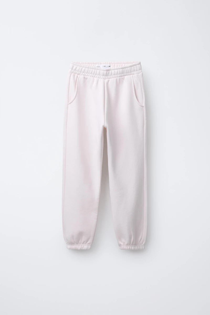 BASIC FLEECE JOGGING PANTS
