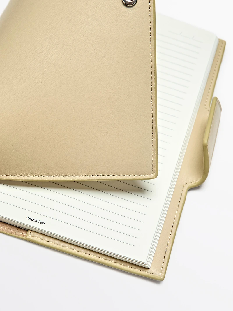 Housse portable en cuir nappa