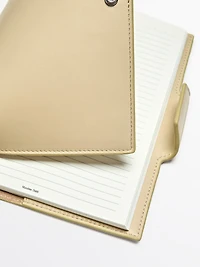 Housse portable en cuir nappa