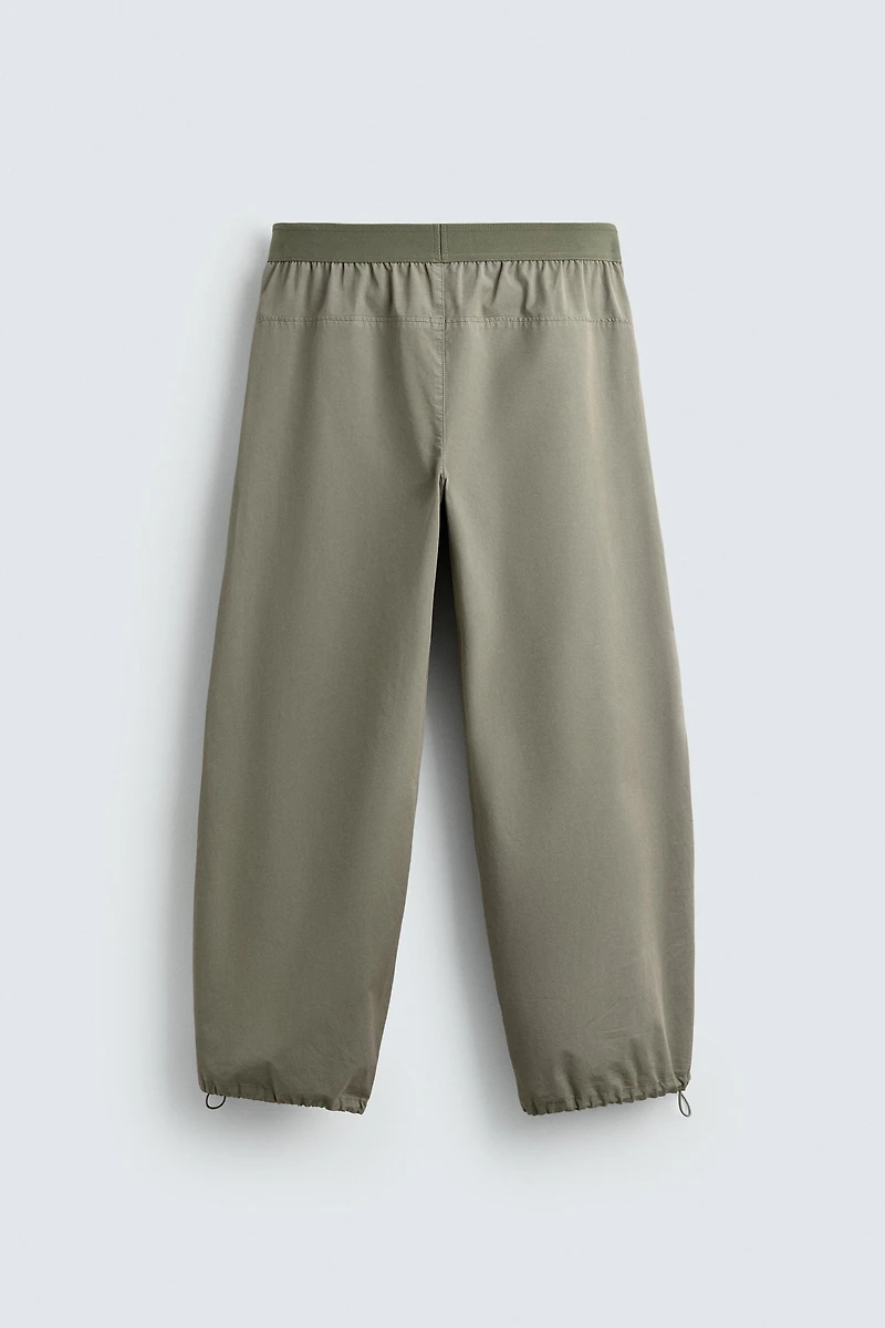 RELAXED FIT PARACHUTE PANTS