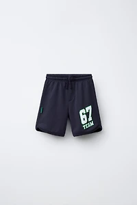 TEAM SIX SEVEN PLUSH SHORTS