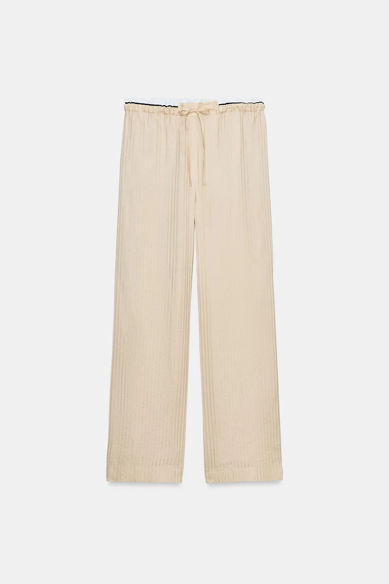 ZW COLLECTION JACQUARD PAJAMA PANTS