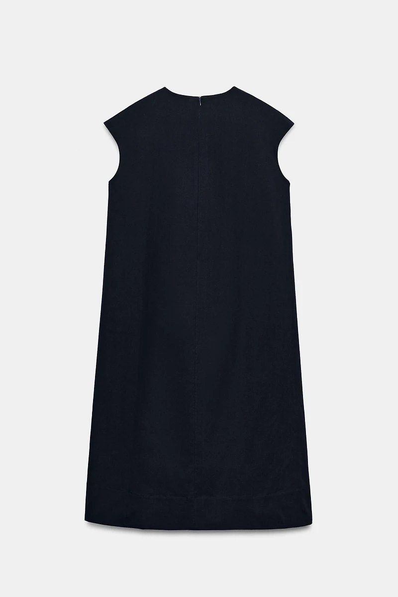 ZW COLLECTION POPLIN MIDI DRESS