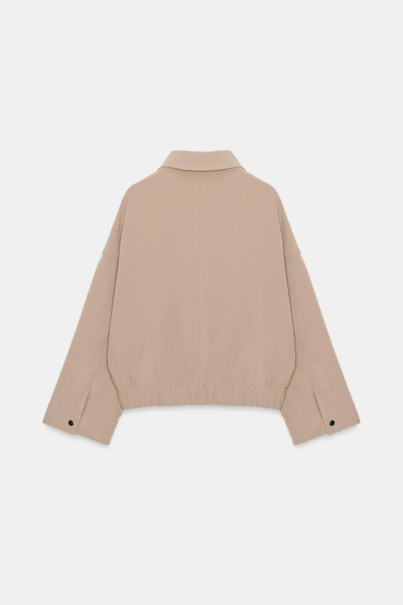 ELASTIC HEM JACKET