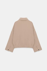 ELASTIC HEM JACKET