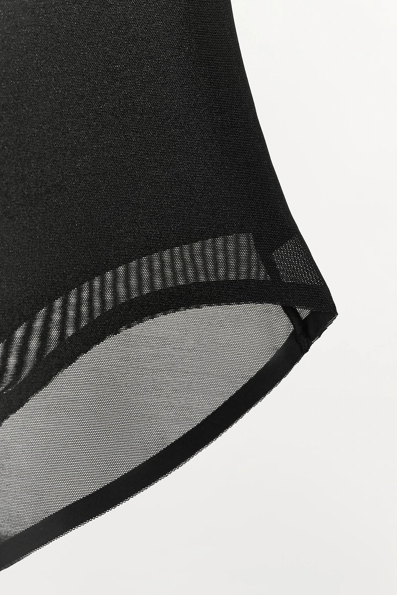 CULOTTE TAILLE LARGE AVEC POLYAMIDE