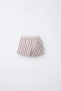 SHORT DE BAIN TEXTURÉ À RAYURES (2-6 ANS)