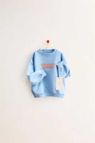 ZARA TIMELESS - TEXT SWEATSHIRT
