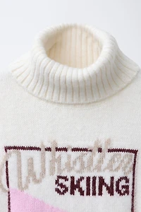 PULL EN MAILLE ESQUIEUSE SKI COLLECTION
