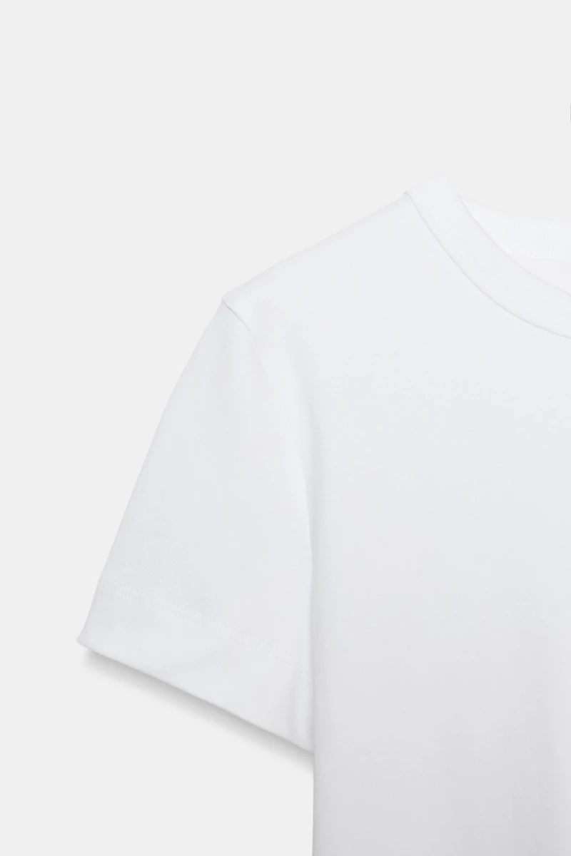T-SHIRT INTERLOCK À MANCHES COURTES