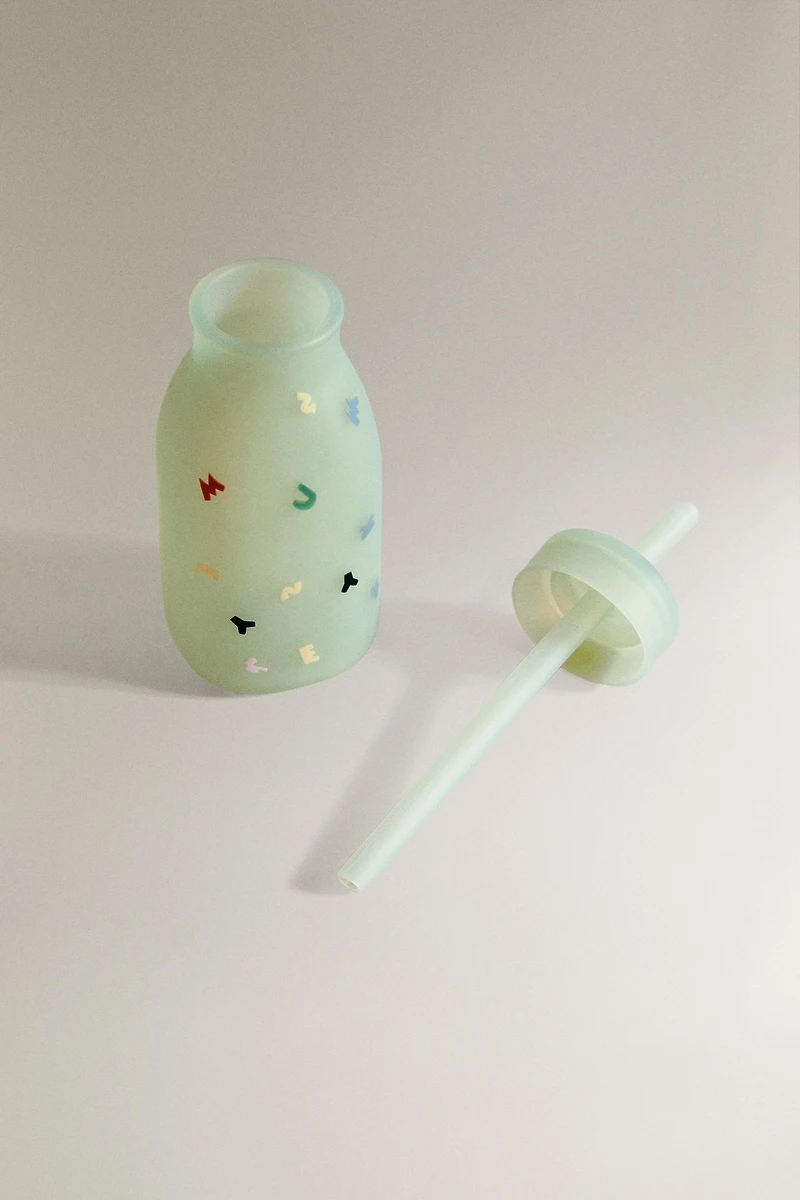 KIDS' MICKEY & MINNIE ©DISNEY TUMBLER WITH STRAW