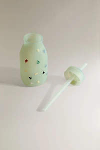 KIDS' MICKEY & MINNIE ©DISNEY TUMBLER WITH STRAW