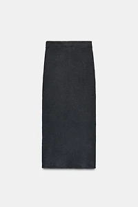 SOFT STRAIGHT SKIRT