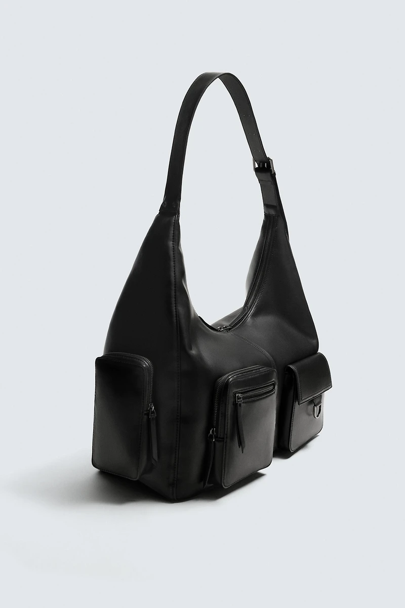 MULTI-POCKET SHOULDER BAG