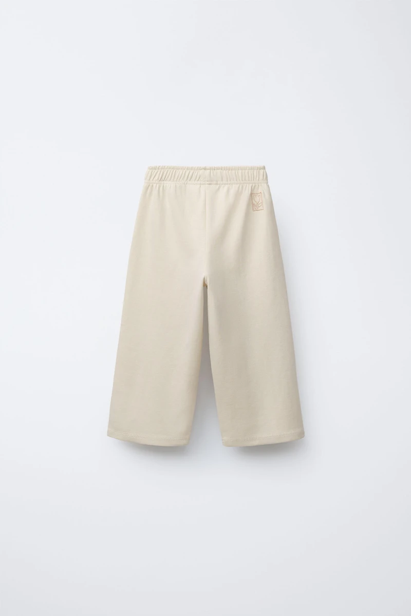 PANTALON À JAMBES LARGES
