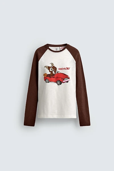 GREMLINS™ & © FLAMED ILLUSTRATION T-SHIRT X DYLAN´S CLUB ZARA
