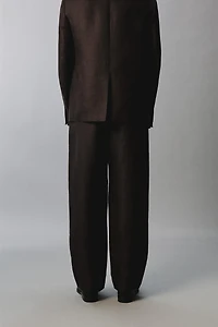 100% LINEN SUIT PANTS