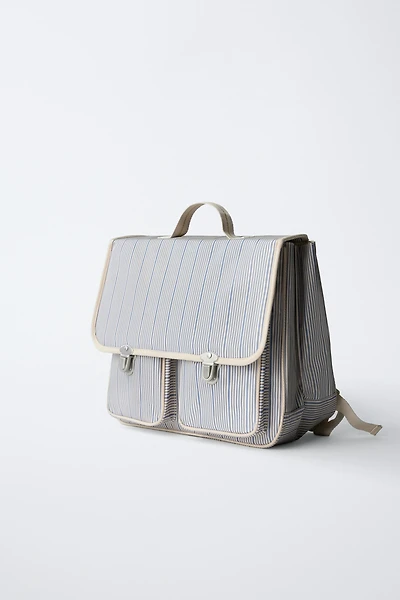 CARTABLE SCOLAIRE RAYURES