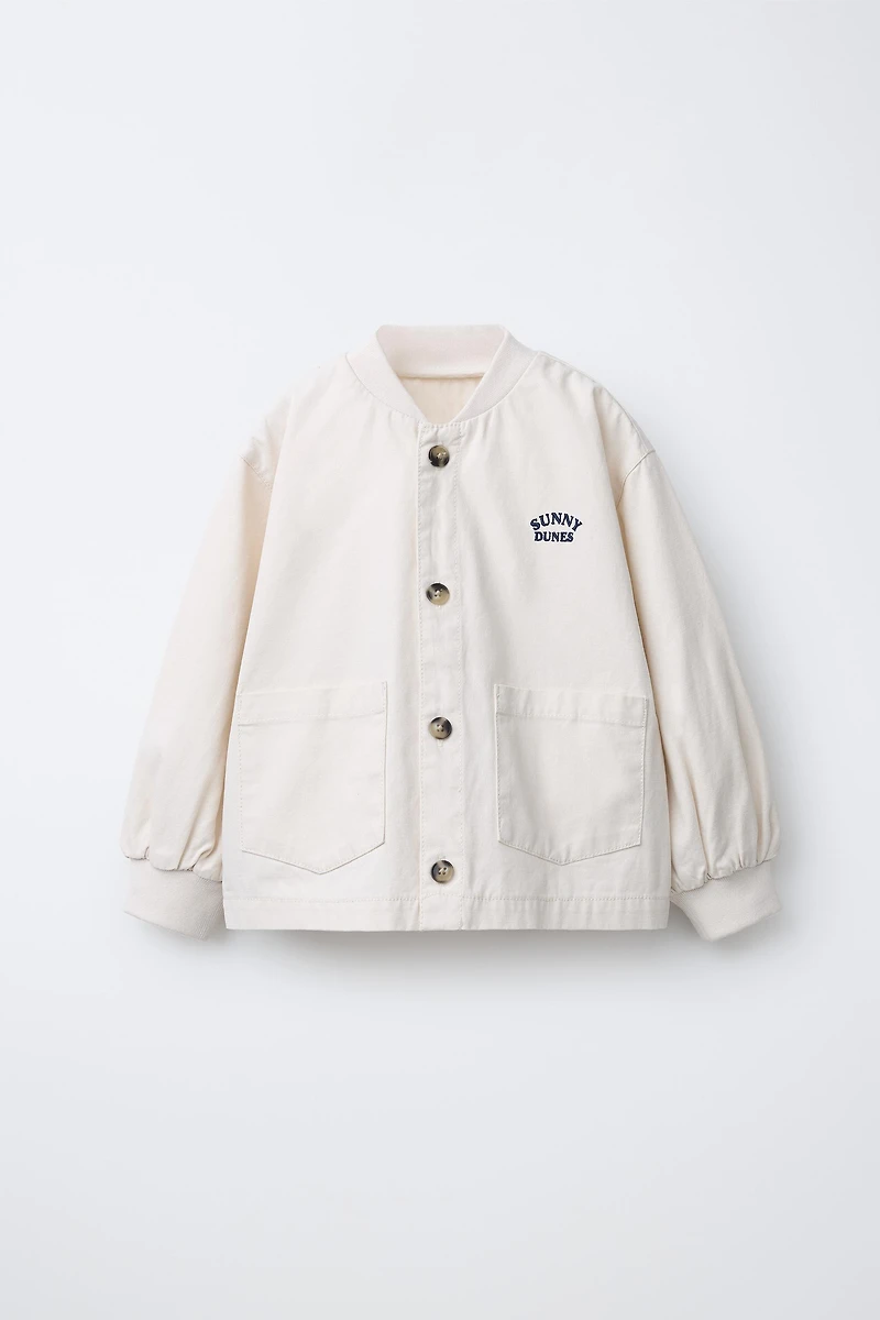 BLOUSON BOMBER BRODÉ