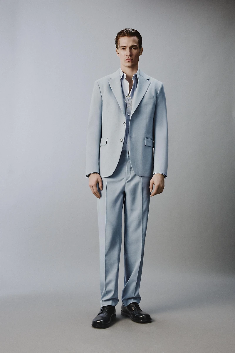 SLIM FIT SUIT BLAZER