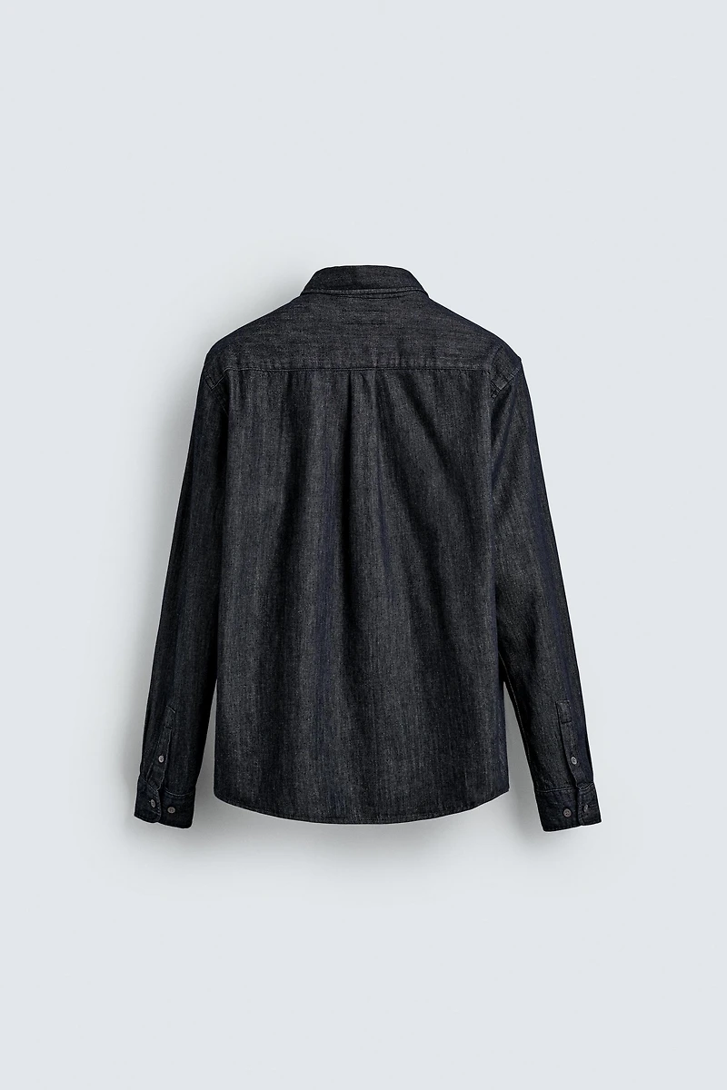 REGULAR FIT DENIM SHIRT