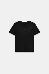 COTTON EMBROIDERED T-SHIRT