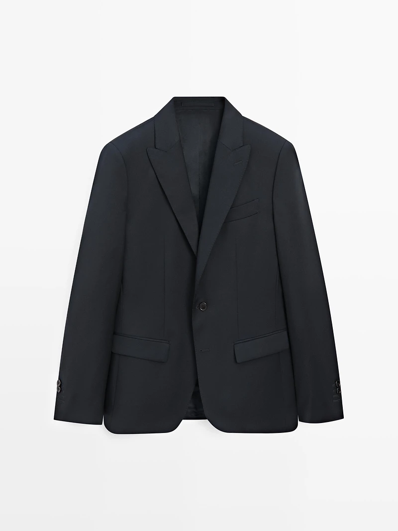 Veste de costume 100 % laine froide