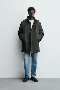 DETACHABLE WATER REPELLENT TECHNICAL PARKA