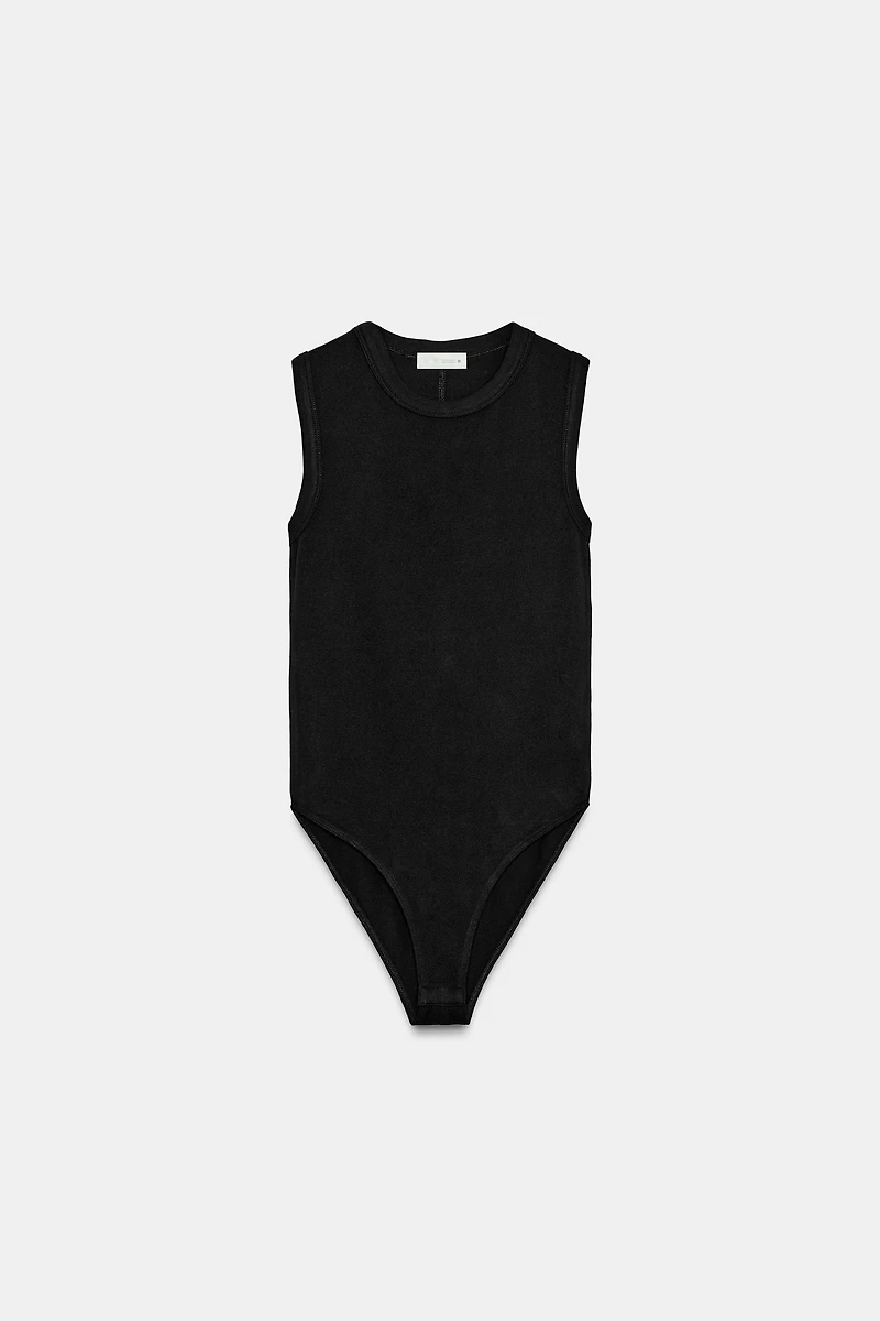 SLEEVELESS BODYSUIT