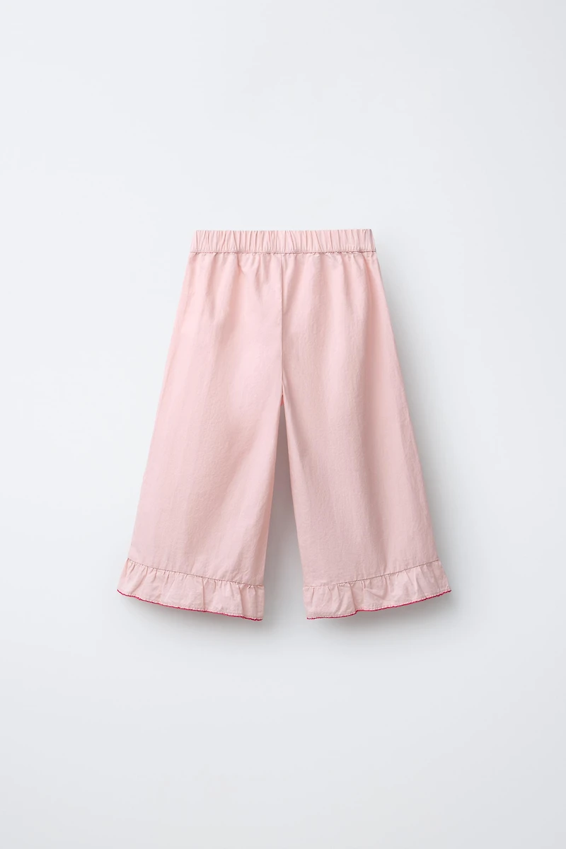 POPLIN CULOTTES