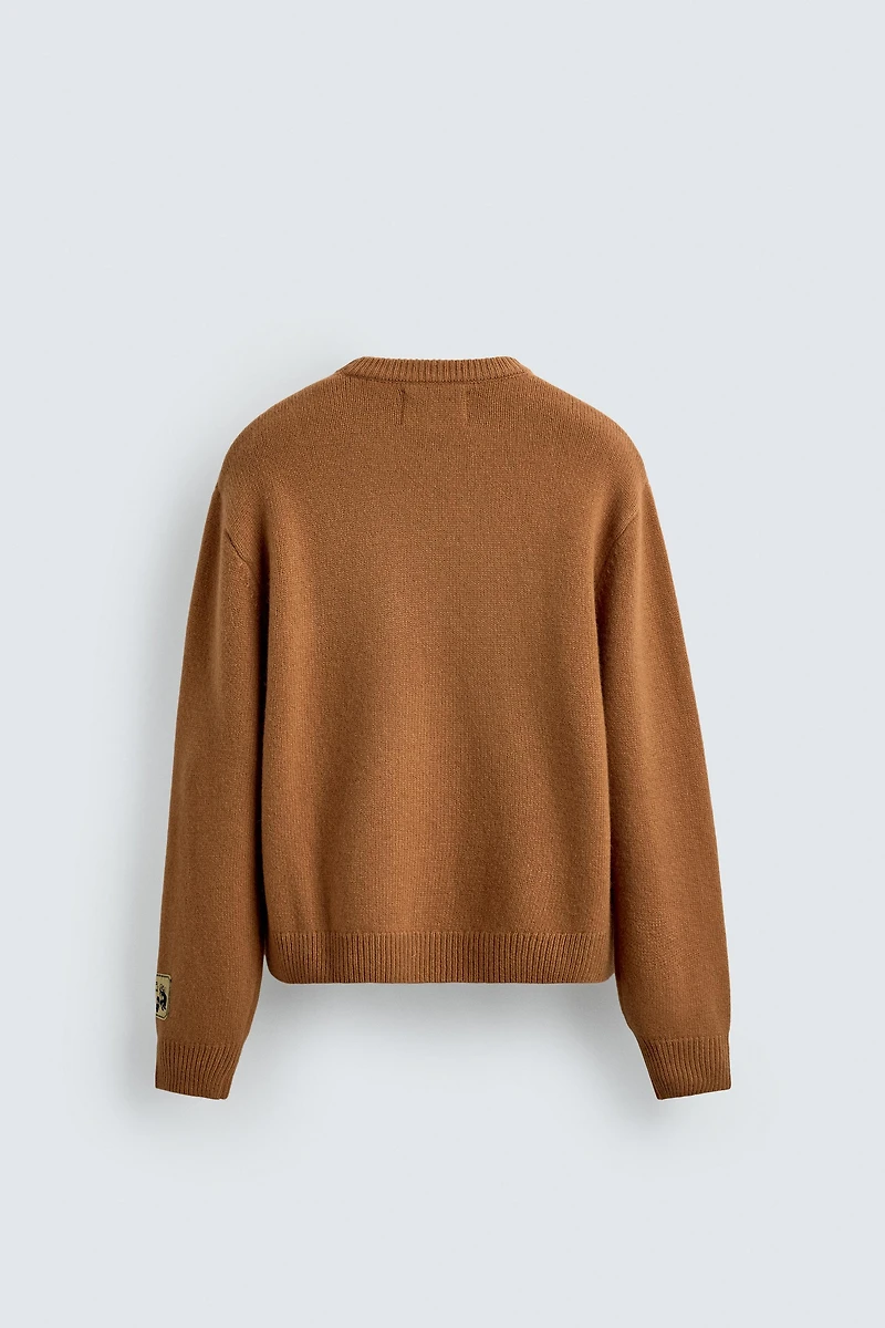 WOOL JUMPER NANA PETER PAN HARRY LAMBERT FOR ZARA X DISNEY