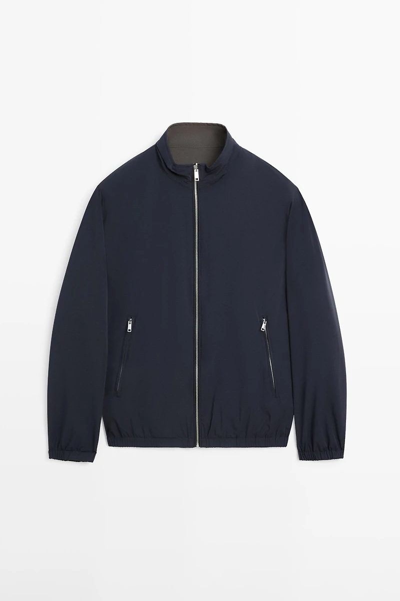 Blouson court réversible