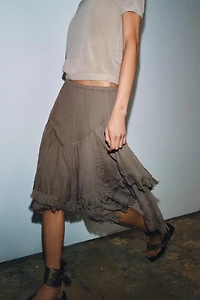 ZW COLLECTION RUFFLED SKIRT