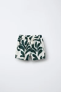 PRINTED BERMUDA SHORTS