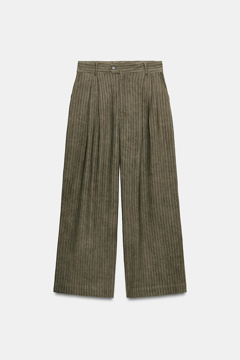 PANTALON RAYURES JACQUARD ZW COLLECTION