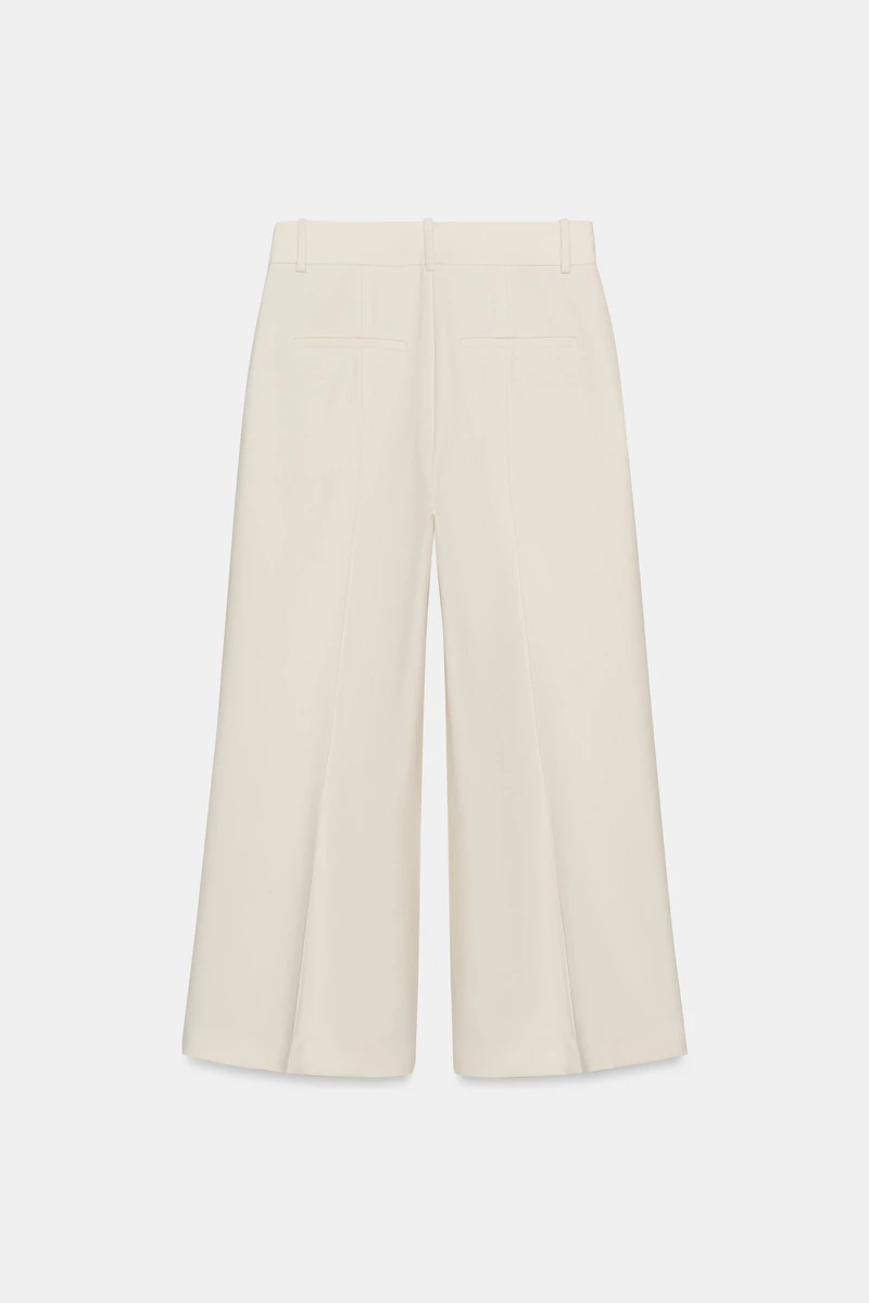 ZW COLLECTION PINTRUCK CROPPED PANTS