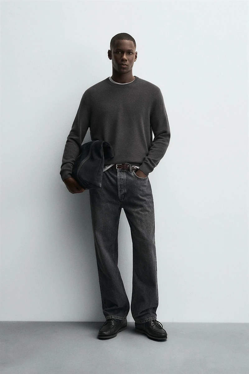WOOL CASHMERE SWEATER