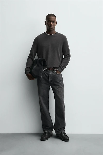 WOOL CASHMERE SWEATER