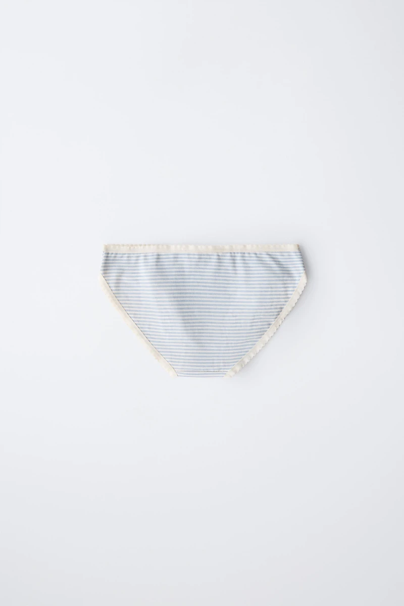 6 YEARS/ SIX-PACK OF FLORAL UNDERWEAR