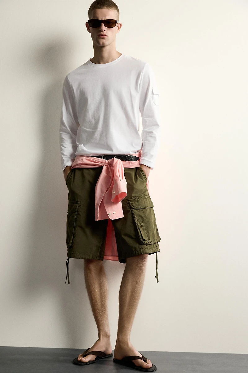 LONG SLEEVE POCKET T-SHIRT