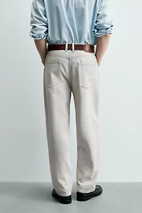 BAGGY CROPPED FIT JEANS