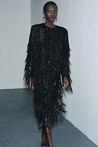 ZW COLLECTION LIMITED EDITION FRINGED JACKET